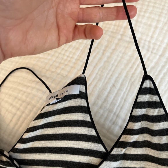 2 for $24! 🎉 Naked Zebra Spaghetti Strap Tank - Picture 7 of 8